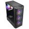 Case ALLX AX-G1944, Computer Case, ATX, MATX, USB 3.0x1, USB 1.0x2, AUDIO, Black