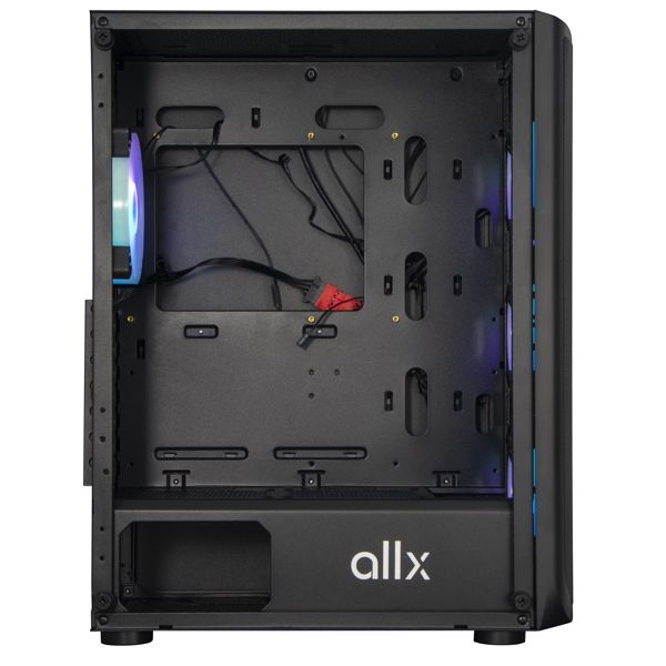 Case ALLX AX-G2148, Computer Case, E-ATX, ATX, MATX, USB 3.0x1, USB 1.0x2, AUDIO, Black