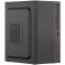 2E PC case TeamX TMX03 with 2E ATX400W, 2xUSB2.0, 1x80mm, VGA 220mm, mATX, black