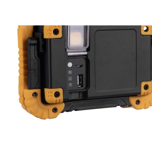 2E Rechargeable projector, Micro-USB, 4400mAh, 1000lm, 10W, 3 lighting functions, IP44