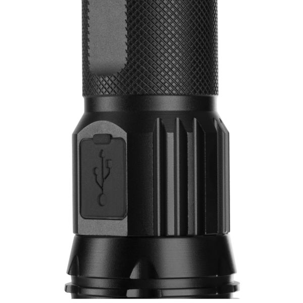 2E Hand lantern rechargeable, USB-C, 3000mAh, 2000lm, 10W, 5 lighting functions
