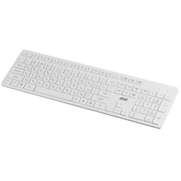 2E Keyboard membrane KS260 106key, WL, EN/UK, white