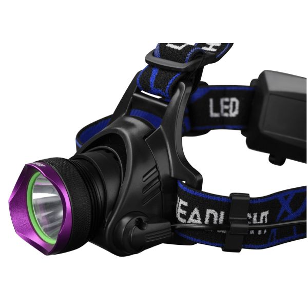 2E Headlight rechargeable, Micro-USB, 1800mAh, 230lm, 5W, 3 lighting functions