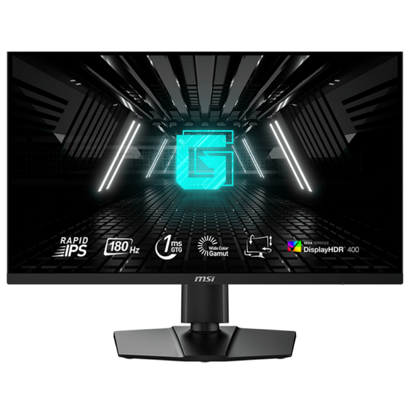 9S6-3CC29H-270 MSI G274QPF E2 27" Rapid IPS 2560 x 1440 HDR 400 /180Hz /119% SRGB/1ms /1x DP/2x HDMI 1x USBC PD15W/Cable inc