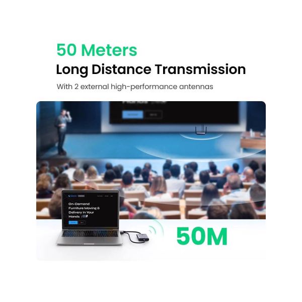 Wireless HDMI Transmitter UGREEN CM506 (50633) Wireless Transmitter SIlver