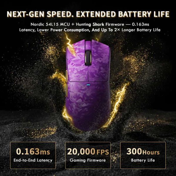 Attack shark  X11 Ultra Purple
