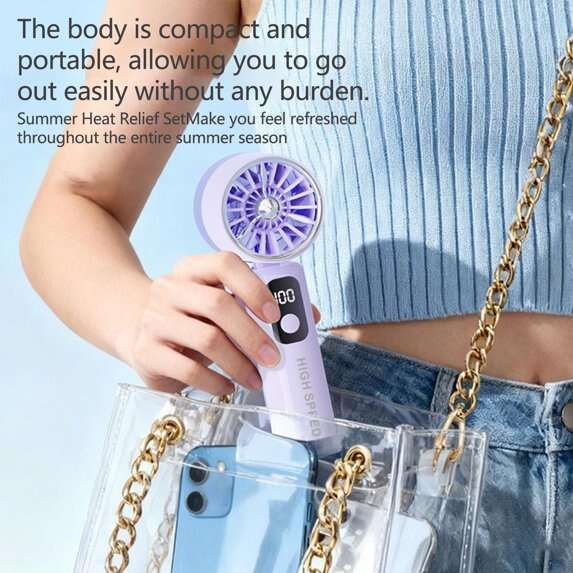 Btomtd Handheld Fan