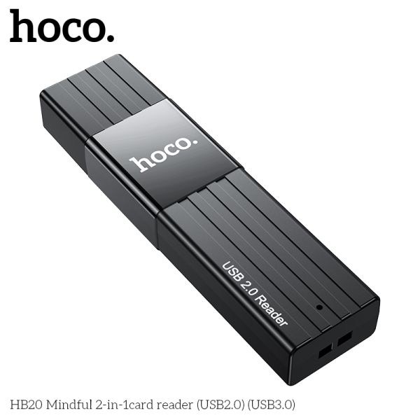Hoco HB20 Mindful 2-in-1card reader