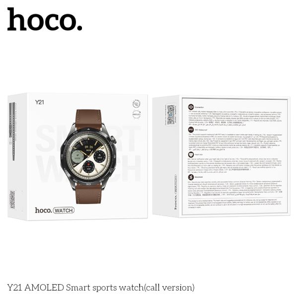 Hoco Y21 AMOLED Smart sports watch(call version)