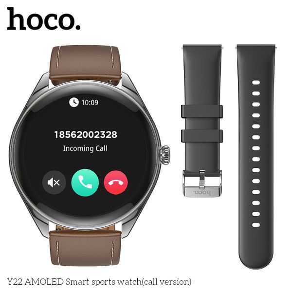 Hoco Y22 AMOLED Smart sports watch(call version)