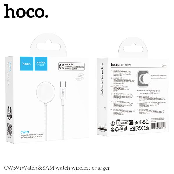 Hoco CW59 iWatch＆SAM watch wireless charger