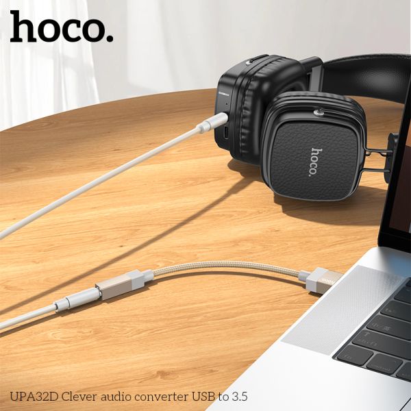 Hoco UPA32D Clever audio converter USB to 3.5
