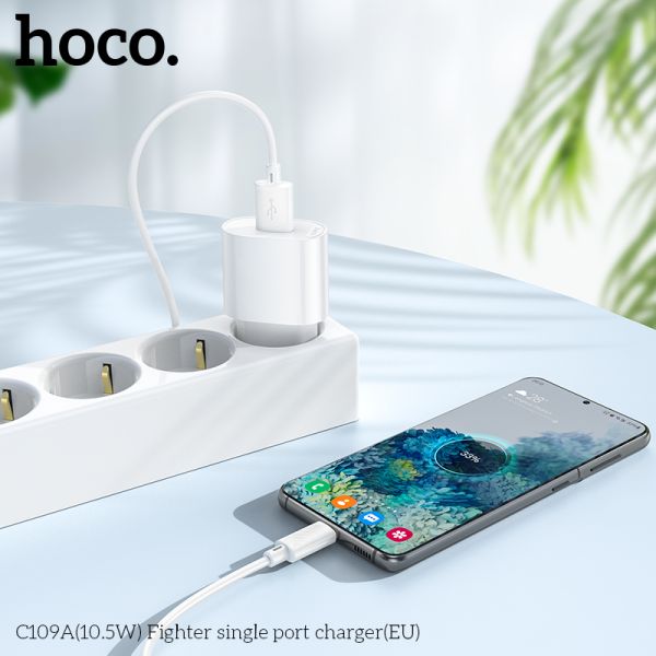 Hoco C109A(PD20W) Fighter single port PD20W charger(EU)