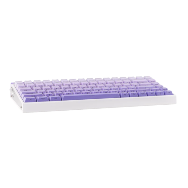 Keyboard: AULA HERO 84 RGB Wired Gaming Keyboard side-engraved keycaps Gradient Purple (Jade King Magnetic Switch)