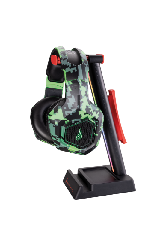 SF VinsonN1 RGB Headset Stand Blk