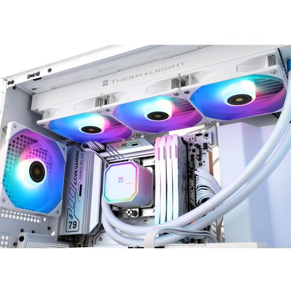Cooler: THERMALRIGHT Frozen Prism 360 WHITE ARGB CPU Universal Cooler