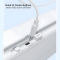 Keyboard: AULA S100Pro Rechargeable Wireless Mechanical Keyboard White/Blue/Dark Purple (Red Switch)