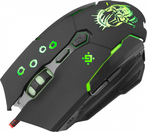 Defender Killer GM-170L black,7 buttons, 3200dpi