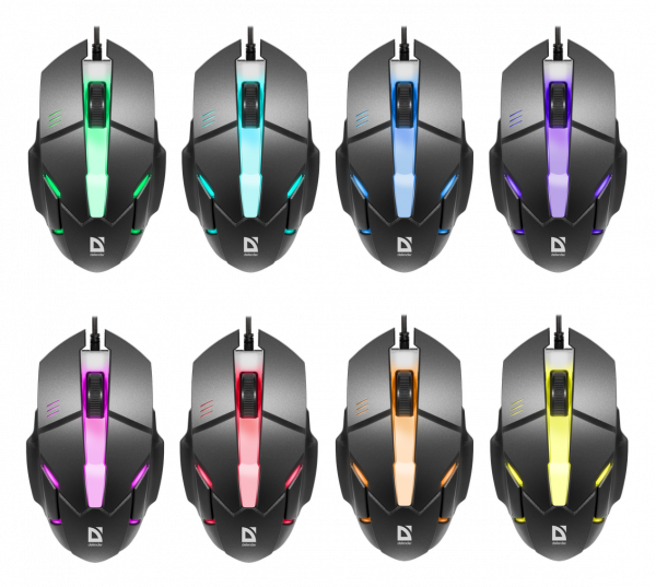 Defender Host MB-982 7 colors,1000DPI
