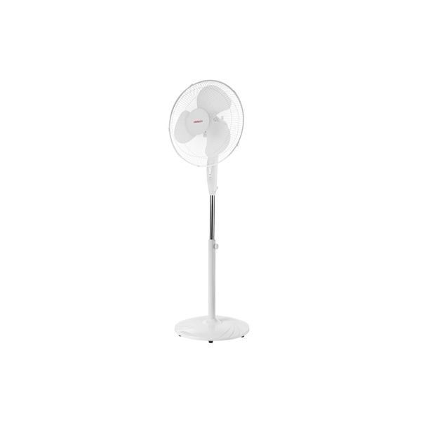 Ardesto FN-R1608RW fan with remote control, round support, white