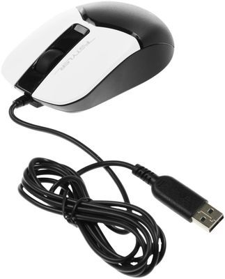 Mouse: A4tech Fstyler FM12 Wired Mouse Panda
