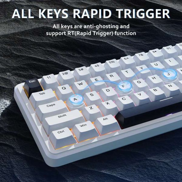 Attack shark X65 HE Simple white