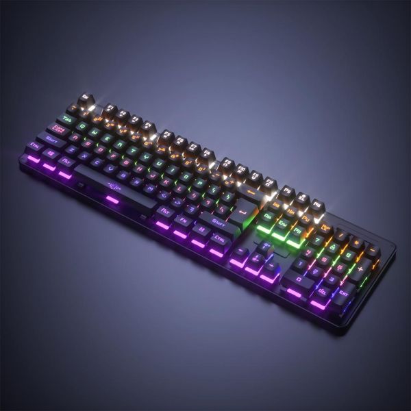 K30 USB Wired Gaming Mechanical Keyboard Blue Switch