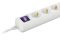 Power strip 2E 5XSchuko with switch, 3G*1.5mm2, 3m, white