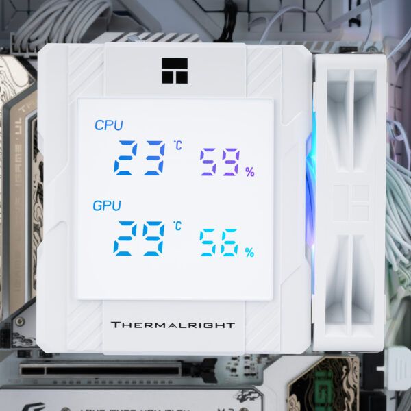 Cooler: THERMALRIGHT Peerless Assassin 120 Digital ARGB WHITE CPU Universal Cooler