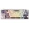 Royal Kludge RK L98 RGB Mechanical Keyboard, Cream Switch, Hot Swappable, Wireless, Type-C, Bluetooth, 2.4GHz, Sandalwood Brown