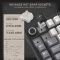 Royal Kludge RK L75 RGB Mechanical Keyboard, Cream Switch, Hot Swappable, Wireless, Type-C, Bluetooth, 2.4GHz, Knight Black