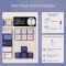 Royal Kludge RK S85 RGB Mechanical Keyboard, Cloud switch, Hot Swappable, Wireless, Type-C, Bluetooth, 2.4GHz, Horizon Blue