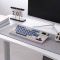 Royal Kludge RK S85 RGB Mechanical Keyboard, Cloud switch, Hot Swappable, Wireless, Type-C, Bluetooth, 2.4GHz, Horizon Blue