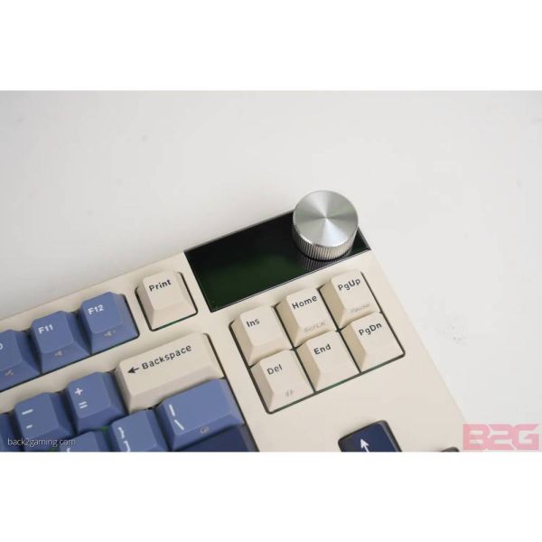 Royal Kludge RK S85 RGB Mechanical Keyboard, Cloud switch, Hot Swappable, Wireless, Type-C, Bluetooth, 2.4GHz, Horizon Blue