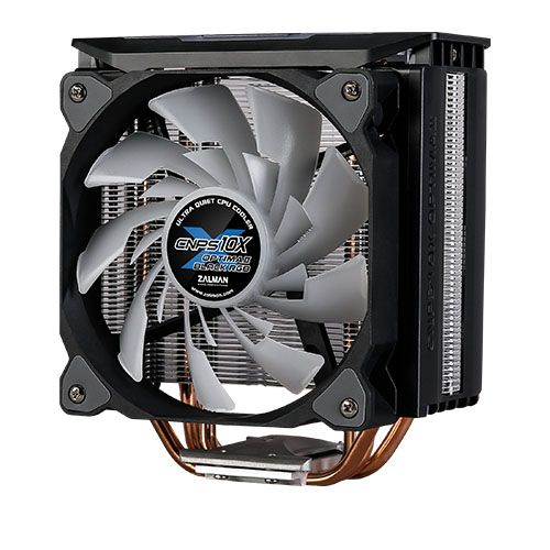 Zalman CPU cooling systemZalman CNPS10X OPTIMA II BLACK RGB, LGA1700, 2066, 2011V3, 2011, 1366, 115X, AM5, AM4, AM3, AM3+, FM2, FM2+, TDP180W