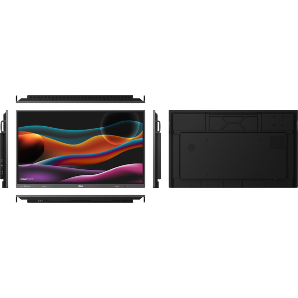Interactive screen, smart screen Vivitek EK757i NovoTouch, 75", RAM 16GB, 128GB, Android 14, Smart Board, Grey