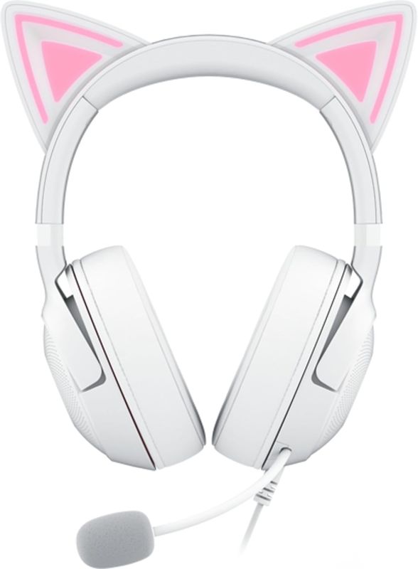 Razer Headset Kraken Kitty V2, 7.1, RGB, USB-A, white