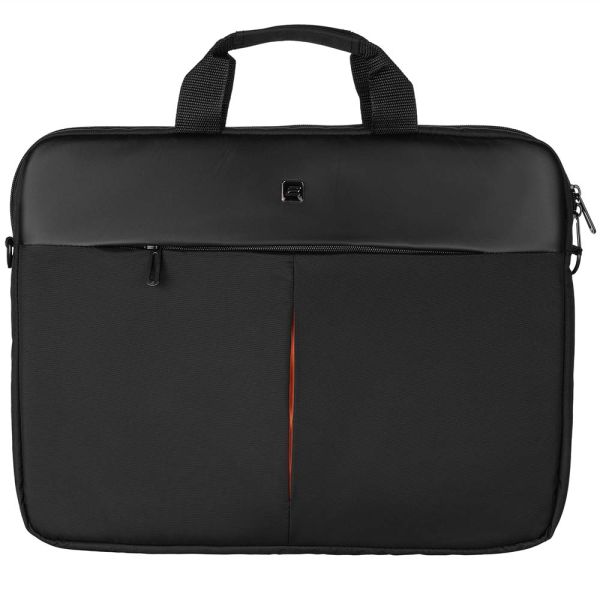 2E Laptop Bag, Officeman 17", Black