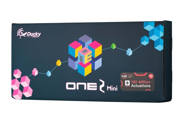 Keyboard Ducky One 2 Mini Cherry Brown RGB LED UA/RU Black-White