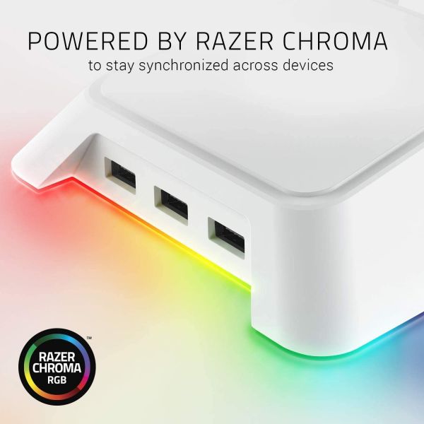 Razer Base Station Chroma -  Mercury, white