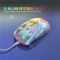 Transparent Gaming Mouse Wired Computer Mice with 13 RGB Light Modes