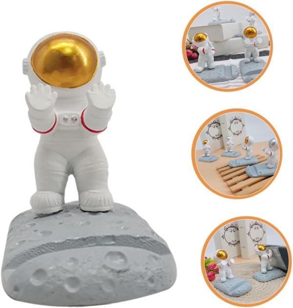 Astronaut Phone Holder Desk