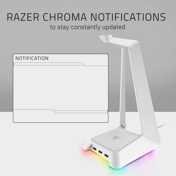 Razer Base Station Chroma -  Mercury, white
