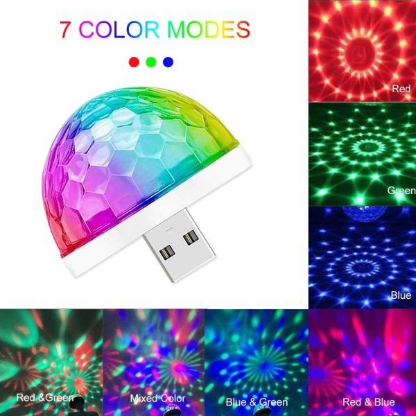Usb Rgb Disco Light
