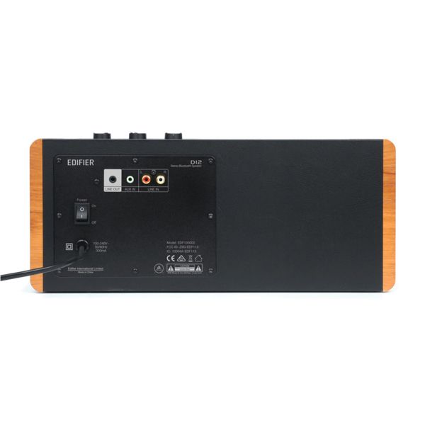 Speaker EDIFIER D12 Bluetooth Integrated Desktop Stereo Speaker 70 W Brown