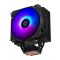 Zalman CPU cooler CNPS9X Performa, ARGB, LGA1700, 1200, 115x, AM5, AM4 4pin, PWM, 3pin+5VARGB, TDP180W, black