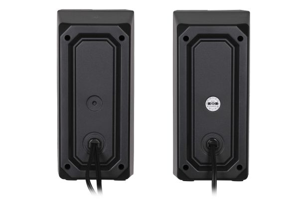 2E Multimedia speaker  PCS233 RGB, 2.0, USB, Black
