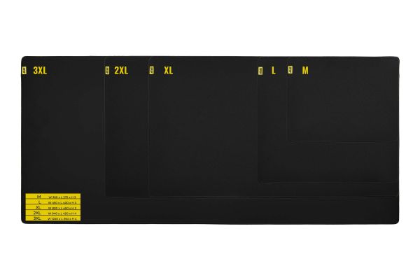 2E GAMING PRO Mouse Pad Control L Black (450*400*3 mm)