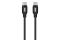 2E Сable USB-C > USB-C charge/data, 1m, 60W Type-C, Glow, black