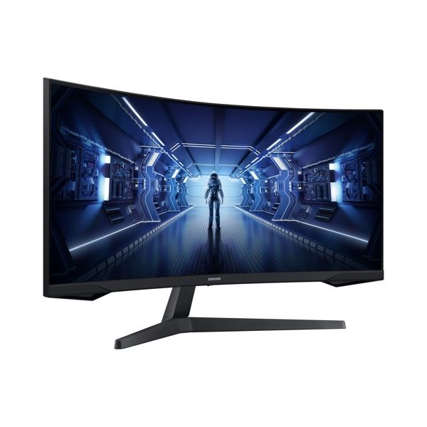 Monitor/ Samsung/ Odyssey G5 LC34G55TWWIXCI Curved 34'' QHD 3440x1440 1ms 165Hz